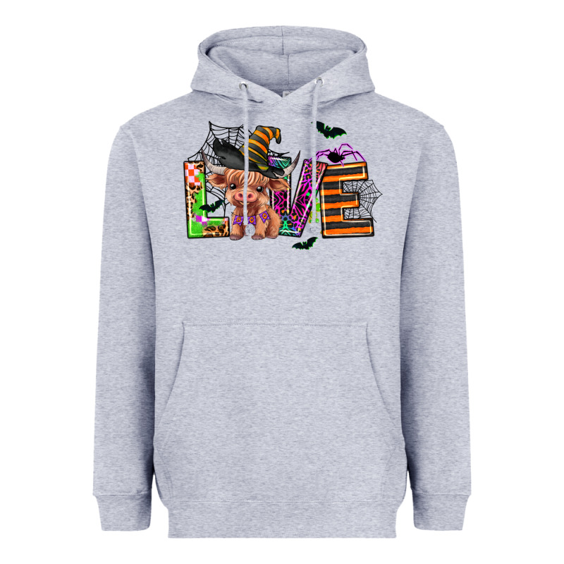 Love Halloween Heifer Heavyweight Hoodie by AdoDesignShop | Teevron