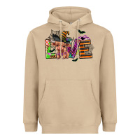 Mushroom love halloween heifer Heavyweight Hoodie - AdoDesignShop