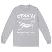 Moon Dust cessna distressed Long Sleeve Tee - longCreatives