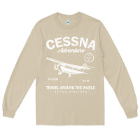 Mushroom cessna distressed Long Sleeve Tee - longCreatives