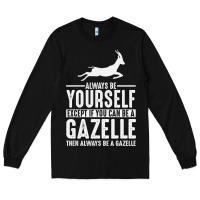 Black Gazelle Gift Lover Long Sleeve Tee - longCreatives