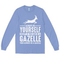 Colony Blue Gazelle Gift Lover Long Sleeve Tee - longCreatives