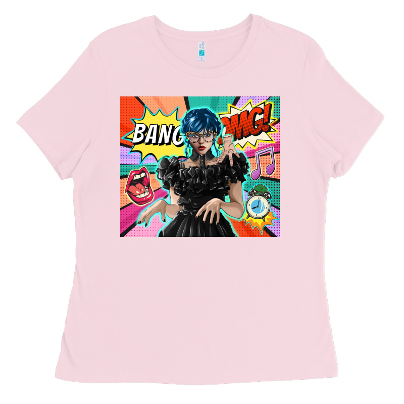 Pop Art Gothic Girl Ladies Tee by TumblerDesignByShophia | Teevron