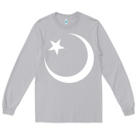Moon Dust Islam Symbol Design white Long Sleeve Tee - longCreatives