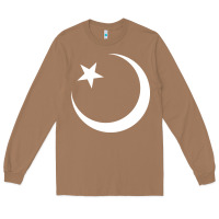 Toasted Coconut Islam Symbol Design white Long Sleeve Tee - longCreatives
