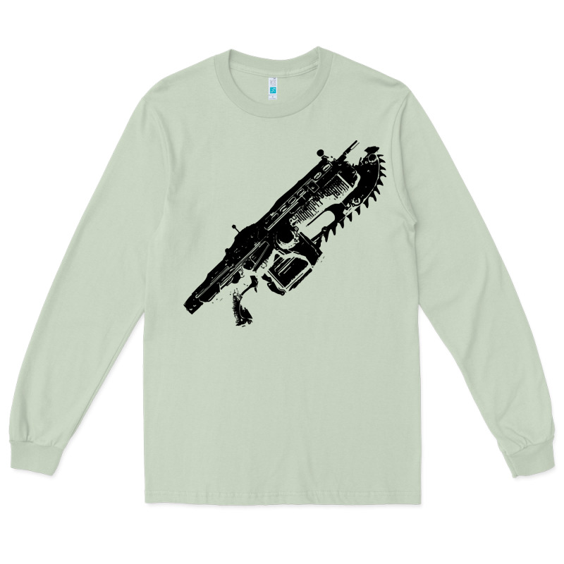 Gears Of War Lancer Long Sleeve Tee by longCreatives | Teevron