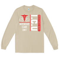 Mushroom ICU Registered Nurse Medical Intensive Care Unit Long Sleeve Tee - longCreatives