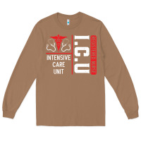 Toasted Coconut ICU Registered Nurse Medical Intensive Care Unit Long Sleeve Tee - longCreatives