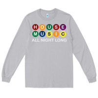 Moon Dust House Music All Night Long Ravers Long Sleeve Tee - longCreatives