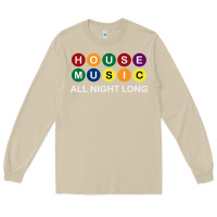 Mushroom House Music All Night Long Ravers Long Sleeve Tee - longCreatives