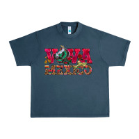 Midnight Navy Viva Mexico Urban Heavy Tee - HowdyJamesFarm