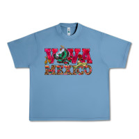 Pebble Blue Viva Mexico Urban Heavy Tee - HowdyJamesFarm