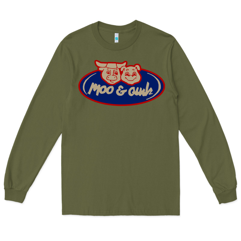Moo And Oink Chicago Long Sleeve Tee by longCreatives | Teevron