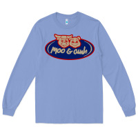 Colony Blue Moo and Oink Chicago Long Sleeve Tee - longCreatives