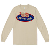 Mushroom Moo and Oink Chicago Long Sleeve Tee - longCreatives