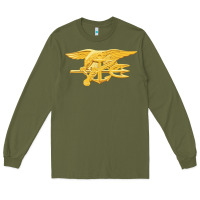 Navy Seals Badge Long Sleeve Tee | Teevron