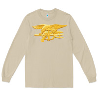 Mushroom Navy Seals badge Long Sleeve Tee - longCreatives