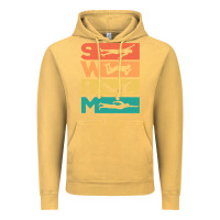 Vintage Mustard Retro Vintage Swimming Gift For Swimmers Vintage Hoodie - longCreatives
