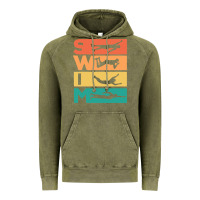 Vintage Olive Retro Vintage Swimming Gift For Swimmers Vintage Hoodie - longCreatives