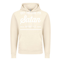 Vintage Artic Get behind me Satan Matthew 1623 Quote Vintage Hoodie - longCreatives