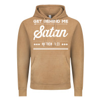 Vintage Camel Get behind me Satan Matthew 1623 Quote Vintage Hoodie - longCreatives