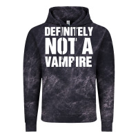 Cloud Black Definitely Not A Vampire merch Vintage Hoodie - longCreatives