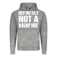 Cloud Rock Definitely Not A Vampire merch Vintage Hoodie - longCreatives