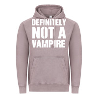 Vintage Zinc Definitely Not A Vampire merch Vintage Hoodie - longCreatives