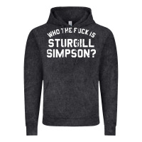 Vintage Black who the fuck is sturgill simpson Vintage Hoodie - longCreatives