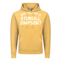 Vintage Mustard who the fuck is sturgill simpson Vintage Hoodie - longCreatives