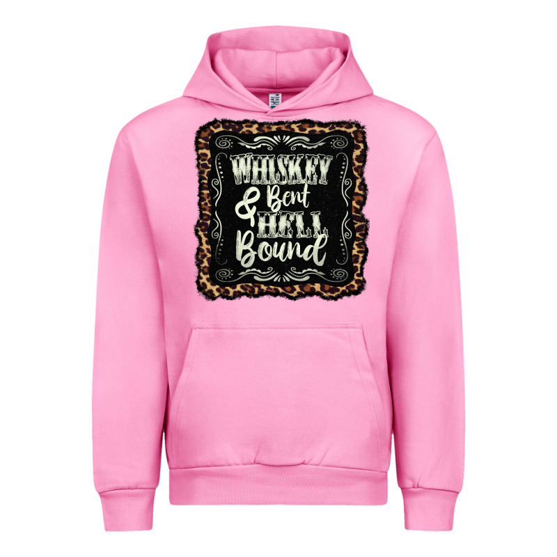 Whiskey Bent Hell Bound Black Urban Hoodie by AdoDesignShop | Teevron