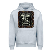 Heather Grey whiskey bent hell bound black Urban Hoodie - AdoDesignShop