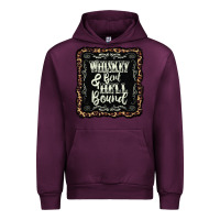 Mauve Wine whiskey bent hell bound black Urban Hoodie - AdoDesignShop