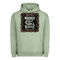 Pigment Oil Green whiskey bent hell bound black Urban Hoodie - AdoDesignShop