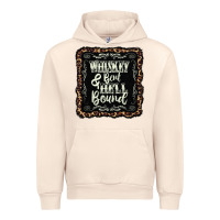 Sandshell whiskey bent hell bound black Urban Hoodie - AdoDesignShop