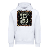 White whiskey bent hell bound black Urban Hoodie - AdoDesignShop