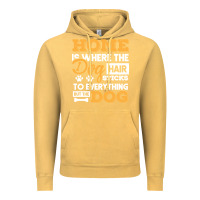 Vintage Mustard dog t  shirt home is where the dog hair stick funny  gift t  shirt Vintage Hoodie - longCreatives