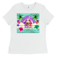 White nobody likes shady beach Ladies Tee - TumblerDesignByShophia