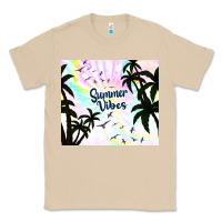 Mushroom summer vibes with birds Classic Tee - TumblerDesignByShophia