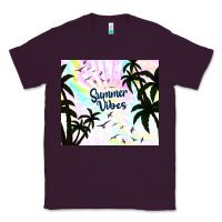 Plum summer vibes with birds Classic Tee - TumblerDesignByShophia