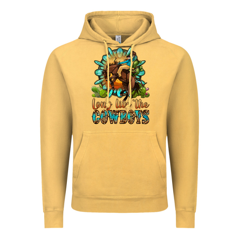 Long Live The Cowboys Vintage Hoodie by OliviaCreatesArt | Teevron