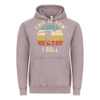 Vintage Zinc Skater - This Is How I Roll Retro Skateboard Gift Vintage Hoodie - longCreatives