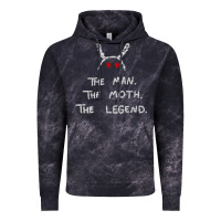 Cloud Black The Man The Moth The Legend Mothman Vintage Hoodie - longCreatives