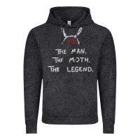 Vintage Black The Man The Moth The Legend Mothman Vintage Hoodie - longCreatives