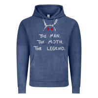 Vintage Denim The Man The Moth The Legend Mothman Vintage Hoodie - longCreatives