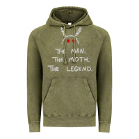 Vintage Olive The Man The Moth The Legend Mothman Vintage Hoodie - longCreatives