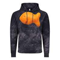 Cloud Black Scientific Goldfish Vintage Hoodie - longCreatives