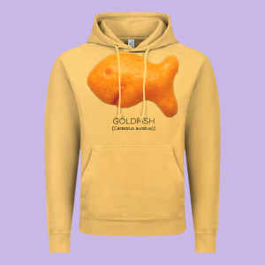 Scientific Goldfish Vintage Hoodie Designed By Longcreatives