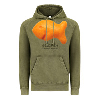Vintage Olive Scientific Goldfish Vintage Hoodie - longCreatives