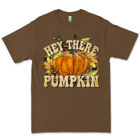 Cacao Hey There Pumpkin Premium Tee - texasbilliewilder